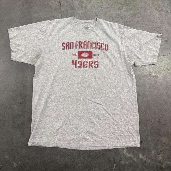 Y2K San Francisco 49ers Reebok grey t shirt - Picture 1 of 8